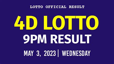 jj 4d result today 9pm live